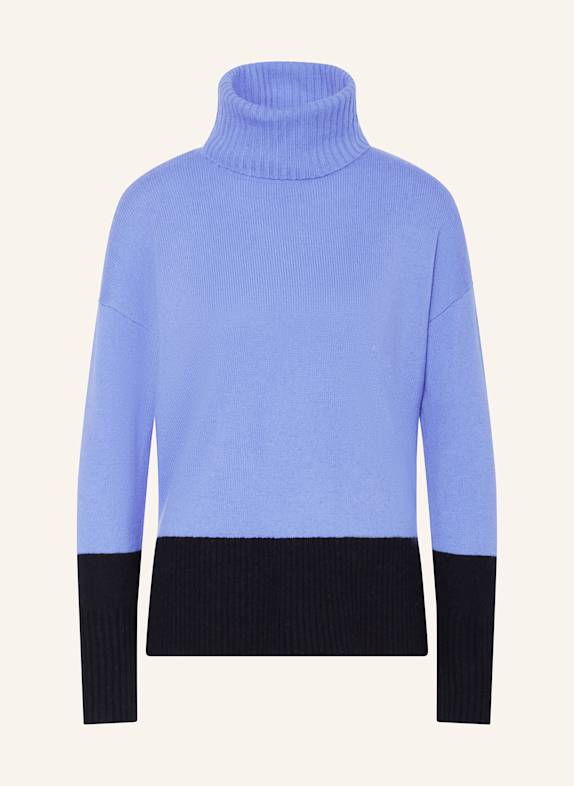 HOBBS Rollkragenpullover MELODIE BLAU/ DUNKELBLAU