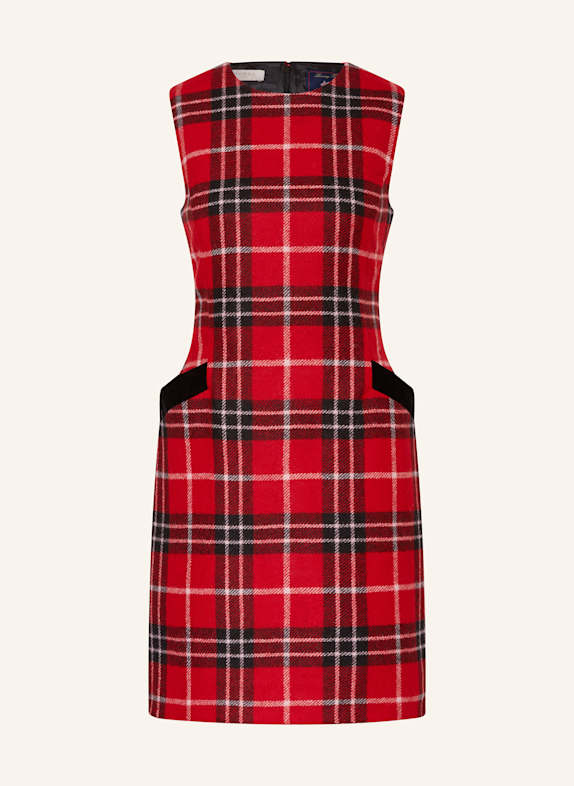 HOBBS Etuikleid AMARIS ROT/ SCHWARZ/ WEISS