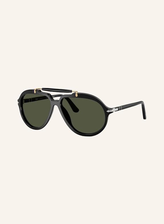 Persol Sonnenbrille PO0202S 95/31 - SCHWARZ/ GRÜN