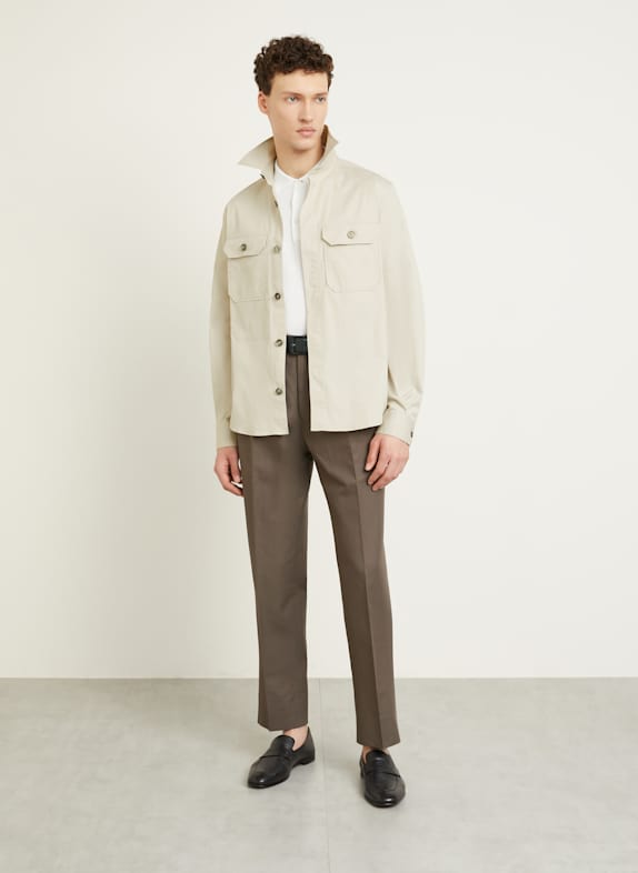 ZEGNA Overshirt CRÈME