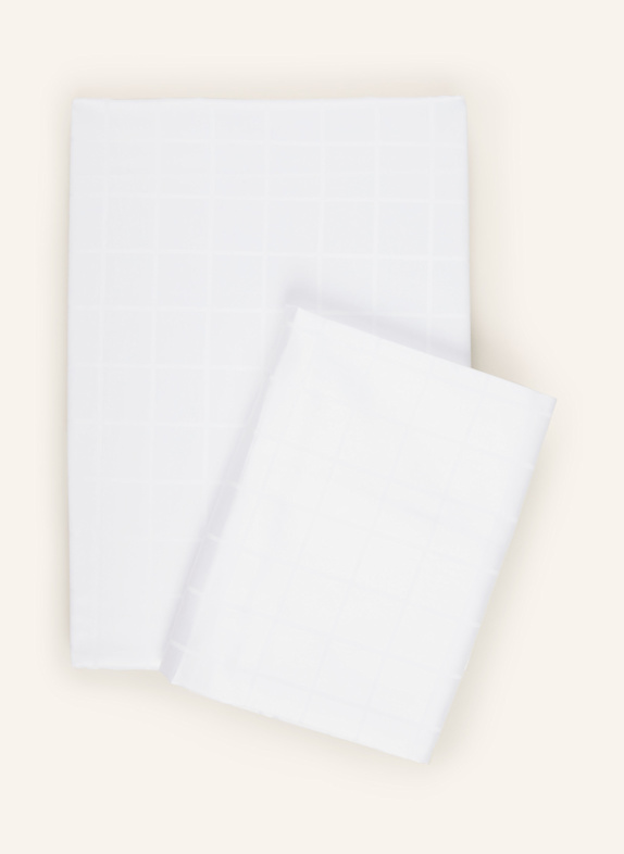 Christian Fischbacher Bettwäsche TIMESSQUARE WEISS