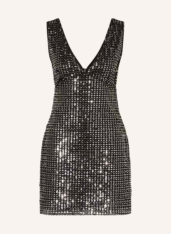 MALINA Dress ELLEN with sequins and decorative gems DARK BLUE