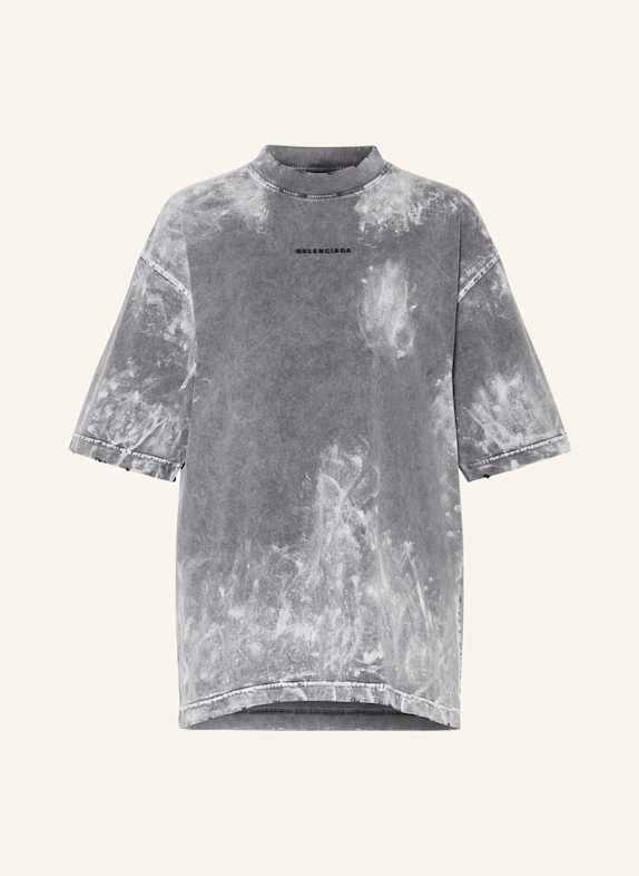 BALENCIAGA T-Shirt GRAU/ HELLGRAU