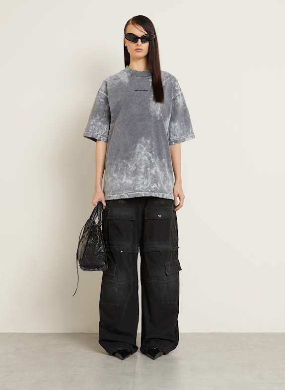 BALENCIAGA T-shirt GRIS / GRIS CLAIR