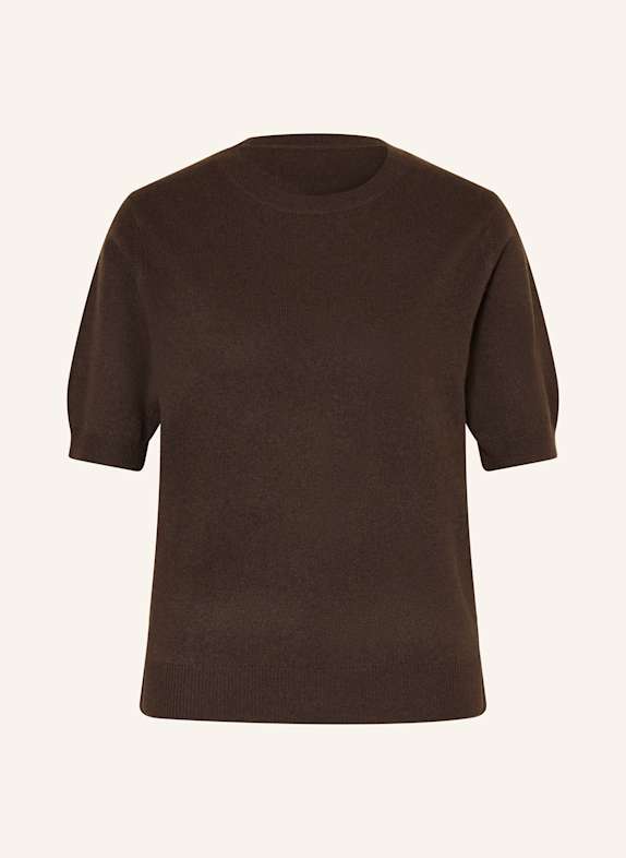 lilienfels Strickshirt aus Cashmere DUNKELBRAUN