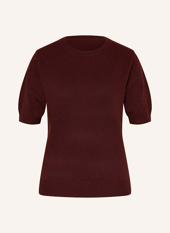lilienfels Strickshirt aus Cashmere DUNKELROT