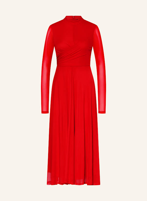 WHISTLES Mesh-Kleid ARABELLA ROT