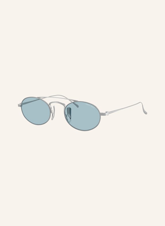 GIORGIO ARMANI Sonnenbrille AR6161T 3387/1 - SILBER/ BLAU