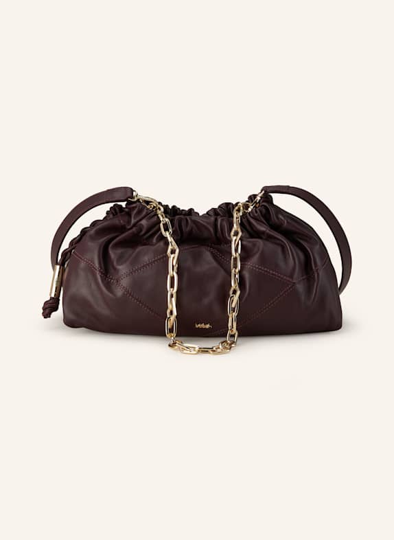 ba&sh Handtasche JUNE DUNKELROT