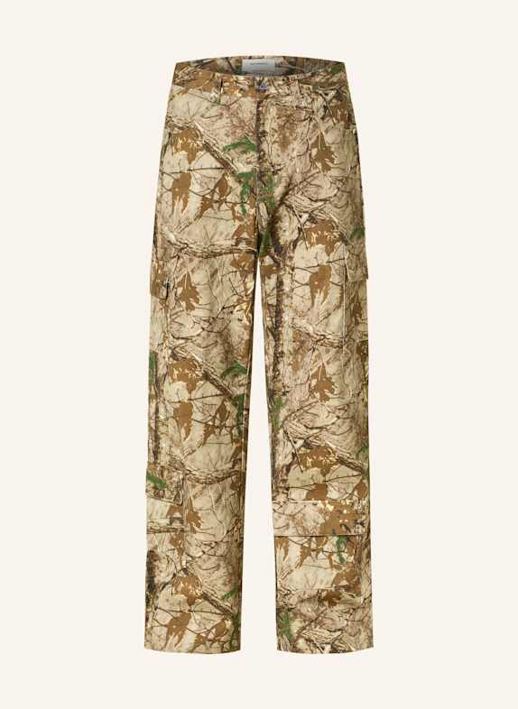 RETERNITY Cargohose REAL TREE Baggy Fit BRAUN/ HELLBRAUN/ GRÜN