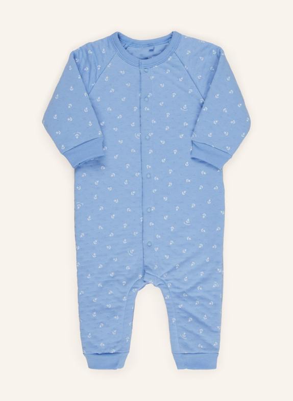 PETIT BATEAU Strampler BLAU/ HELLBLAU