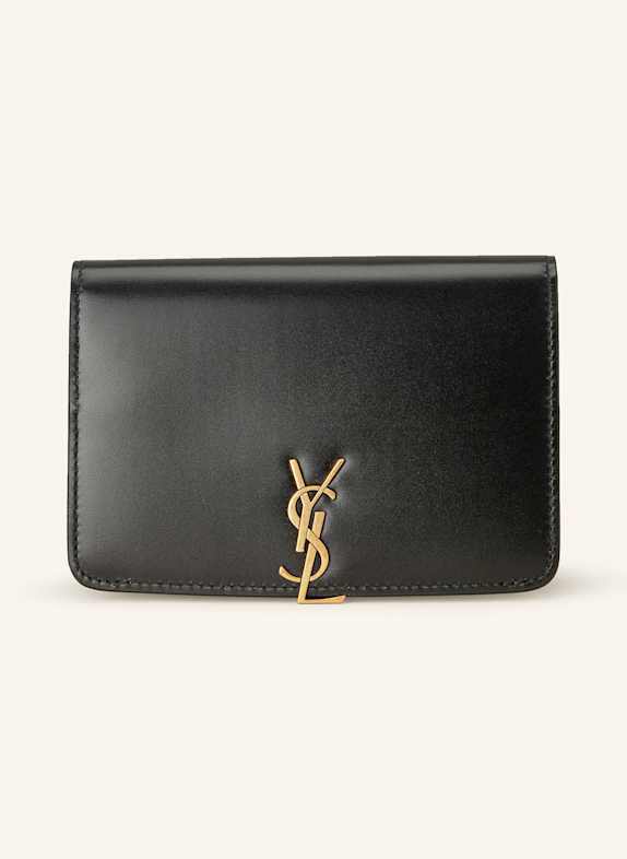 SAINT LAURENT Kartenetui SCHWARZ