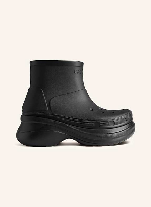 BALENCIAGA Plateau-Boots SCHWARZ