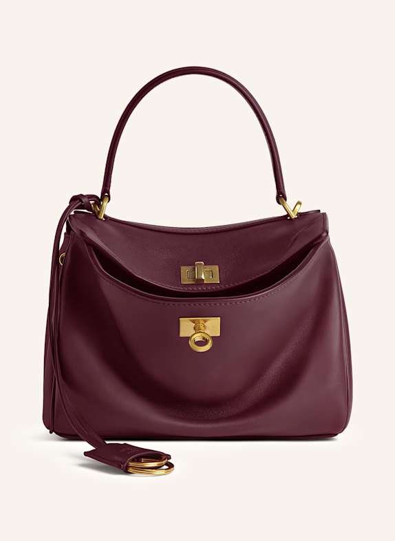 BALENCIAGA Handtasche RODEO MINI DUNKELROT