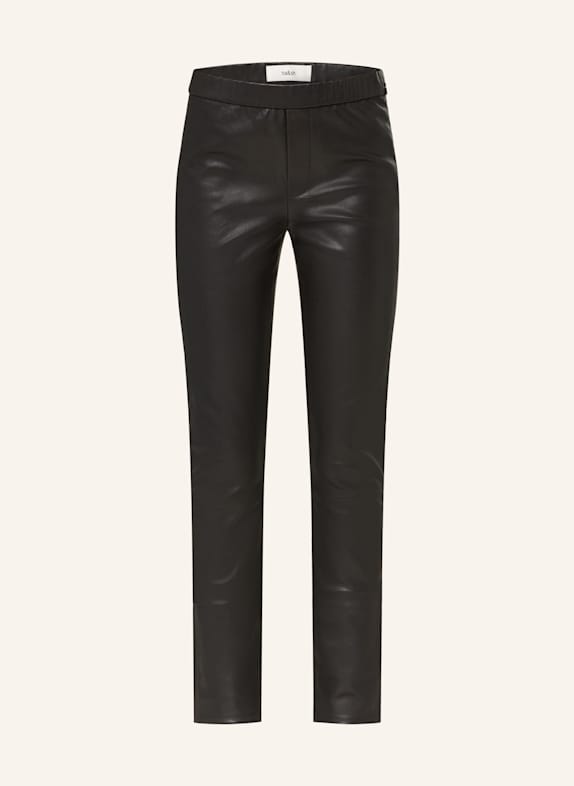 ba&sh Lederhose QUARTZ SCHWARZ