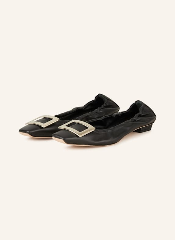 Roger Vivier Ballerinas BELLE VIVIER SCHWARZ