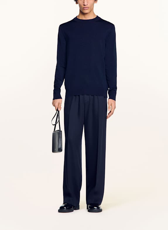 SANDRO Pullover DUNKELBLAU