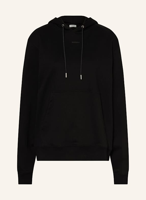 SANDRO Hoodie SCHWARZ