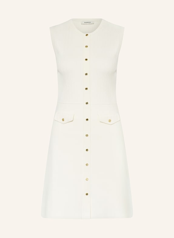 SANDRO Strickkleid ECRU