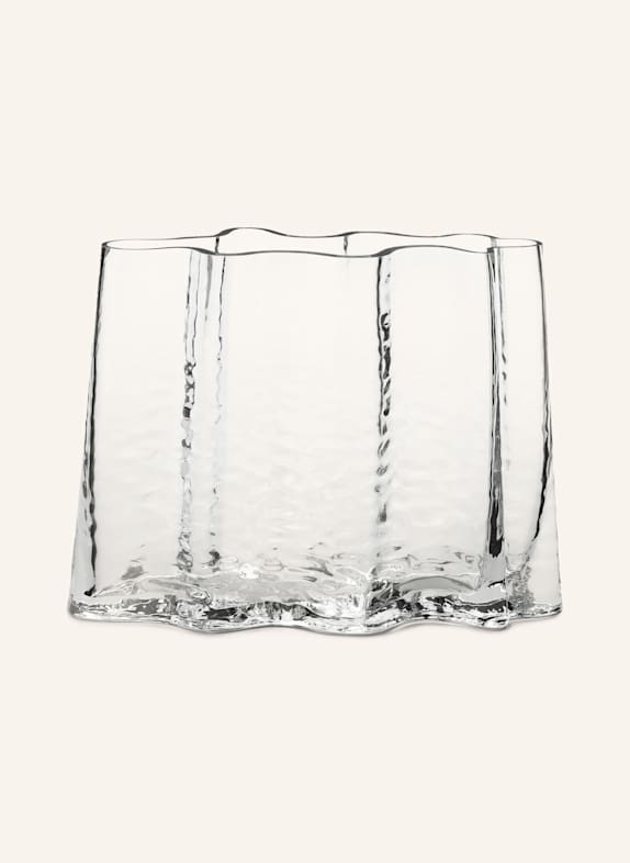 COOEE Design Vase GRY WIDE CLEAR
