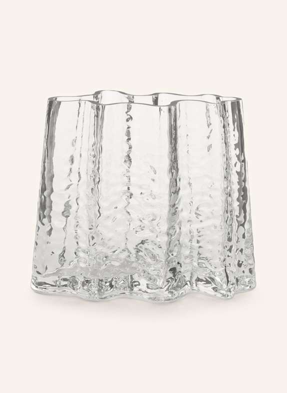 COOEE Design Vase GRY WIDE CLEAR