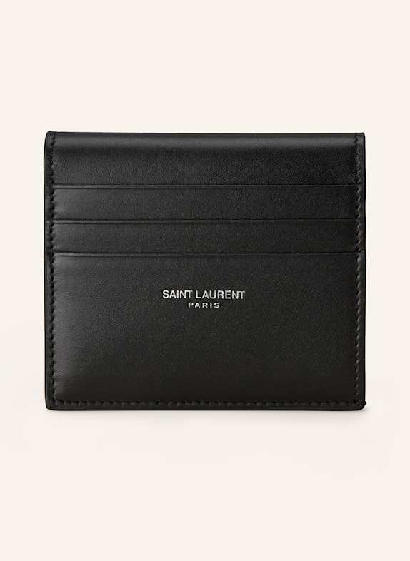 SAINT LAURENT Kartenetui SCHWARZ