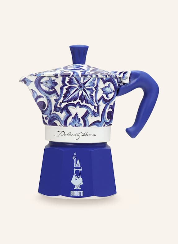 DOLCE & GABBANA CASA Espresso maker WHITE/ DARK BLUE