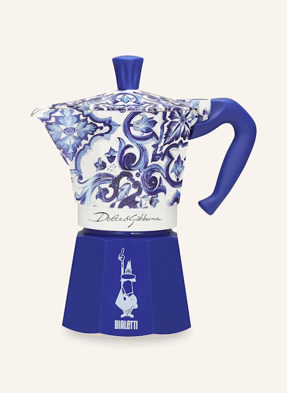 DOLCE & GABBANA CASA Espresso maker DARK BLUE/ WHITE