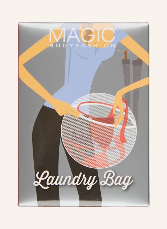 MAGIC Bodyfashion Sac à linge LAUNDRY BAG BLANC
