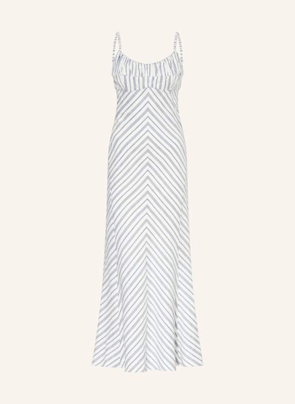 SANDRO Kleid WEISS/ BLAU