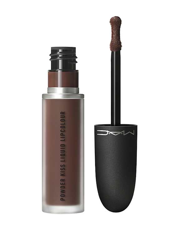 M.A.C POWDER KISS LIQUID LIPCOLOR CHESTNUT