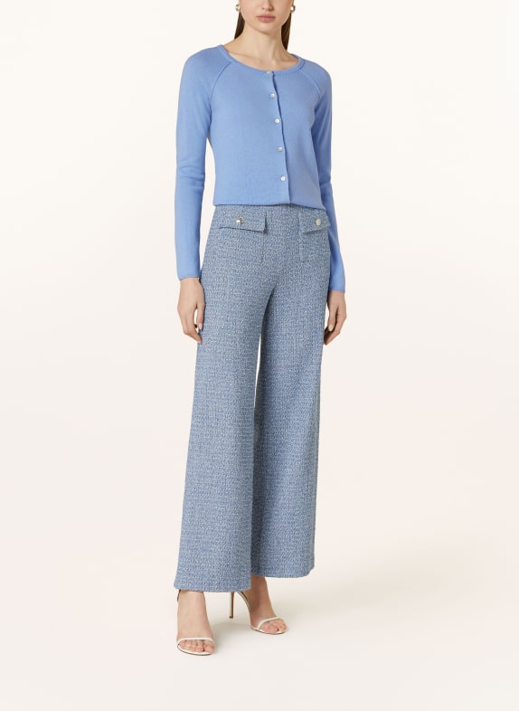 rosemunde Cardigan LAICA with cashmere LIGHT BLUE