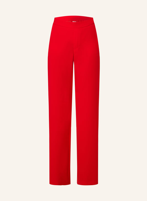 MAC Wide leg trousers CHIARA RED