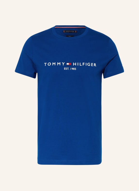 TOMMY HILFIGER T-shirt NIEBIESKI
