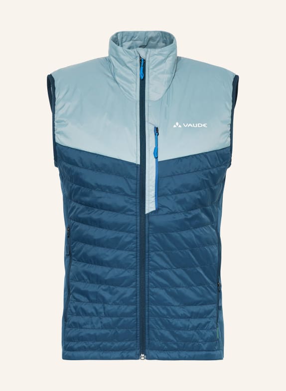 VAUDE Hybrid quilted vest FRENEY III BLUE/ TEAL