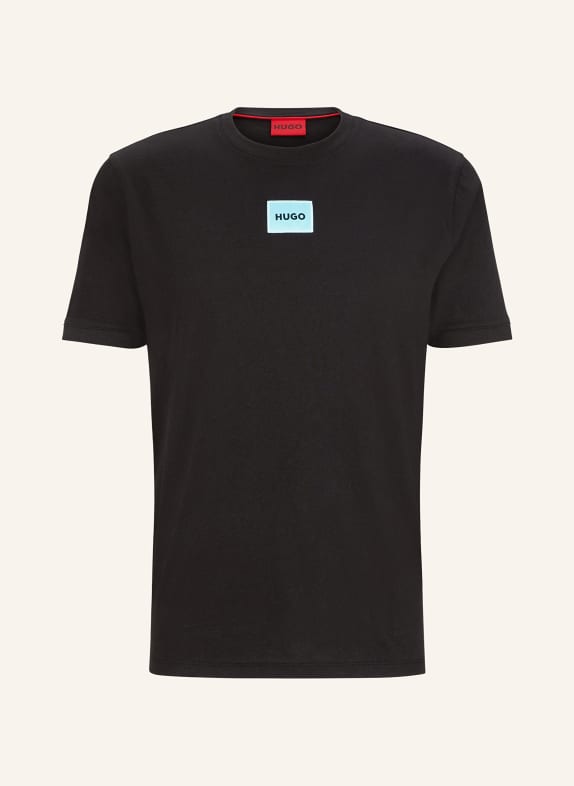 HUGO T-shirt DIRAGOLINO BLACK