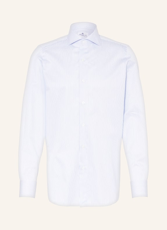 FINAMORE 1925 Shirt NAPOLI Regular Fit LIGHT BLUE/ WHITE/ DARK BLUE