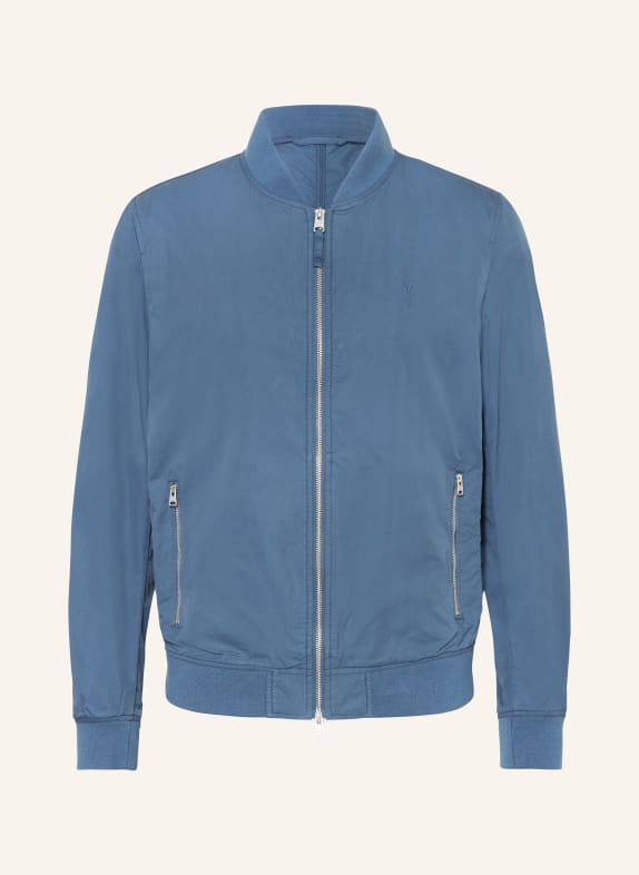 ALLSAINTS Bomber jacket BASSETT BLUE GRAY
