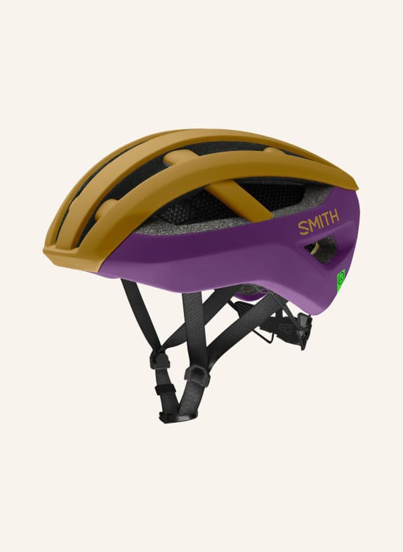 SMITH Cyklistická helma NETWORK MIPS TMAVĚ ŽLUTÁ
