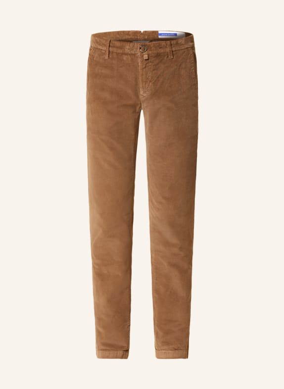 JACOB COHEN Cord chinos BOBBY slim fit LIGHT BROWN