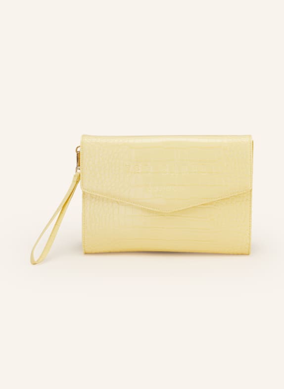 TED BAKER Clutch CROCEY YELLOW