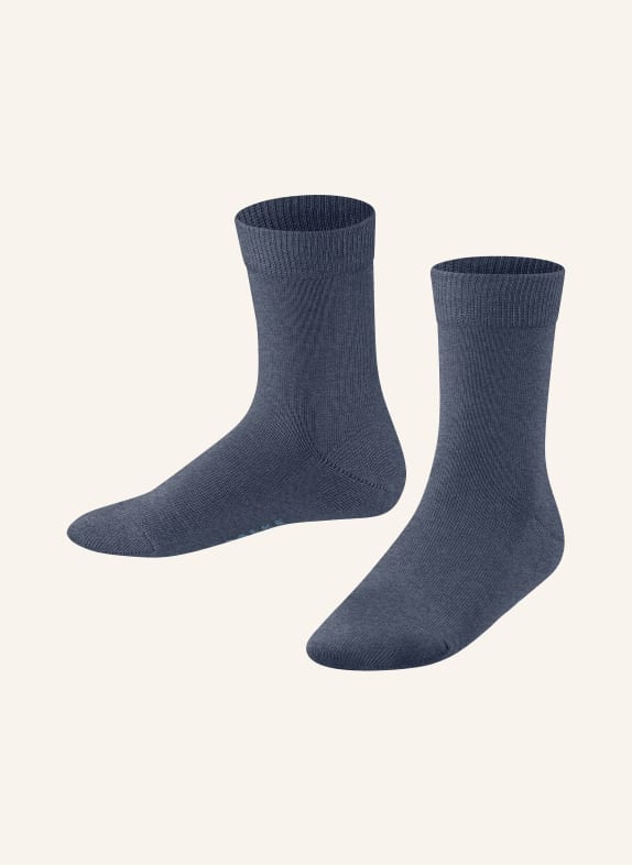 Cashmere-Blend Socks by Falke - Anthracite Mel 3089
