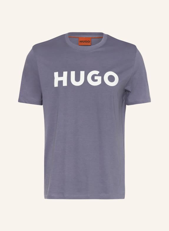 HUGO T-Shirt DULIVIO BLAUGRAU