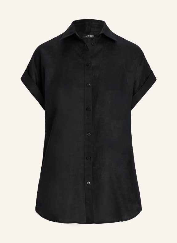 LAUREN RALPH LAUREN Linen blouse BROONO BLACK