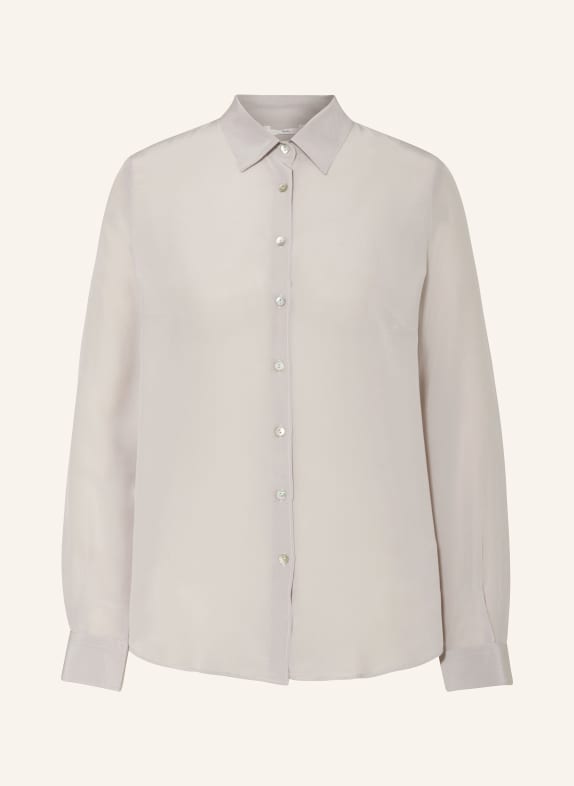 Sophie Shirt blouse MAGETTA in silk LIGHT GRAY