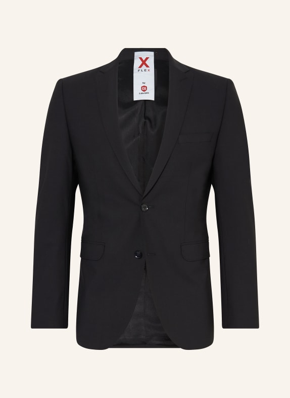 CG - CLUB of GENTS Suit jacket CADEN slim fit 90 SCHWARZ