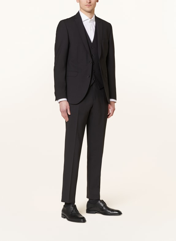CG - CLUB of GENTS Pakjas CADEN Slim Fit 90 SCHWARZ