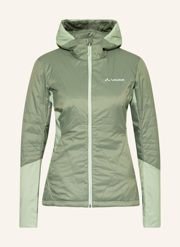 VAUDE Quilted jacket FRENEY V GREEN/ LIGHT GREEN