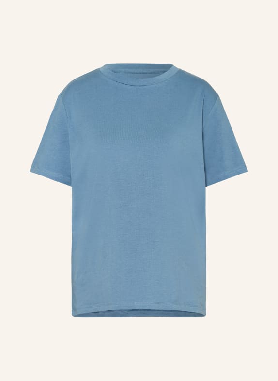SCHIESSER Pajama shirt MIX+RELAX BLUE GRAY