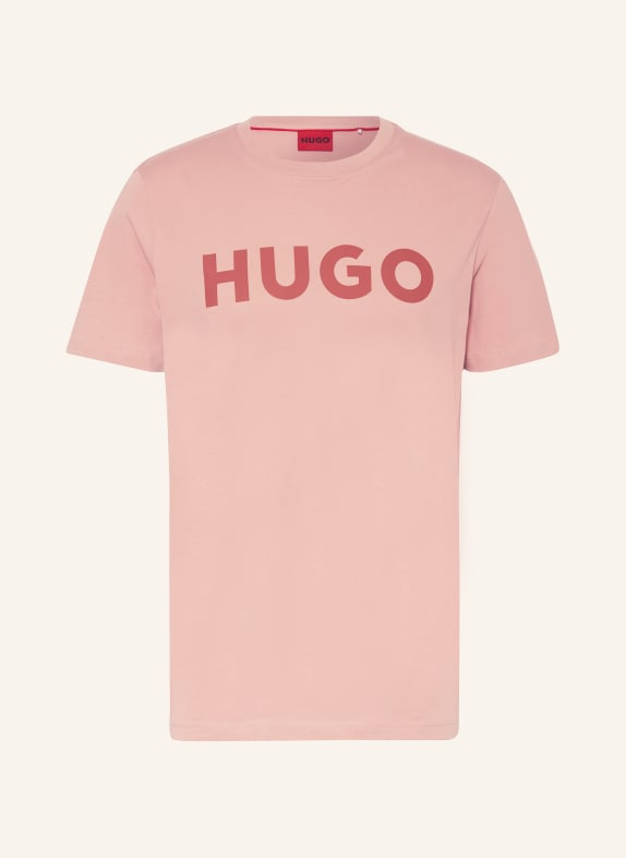 HUGO T-shirt DULIVIO LIGHT RED